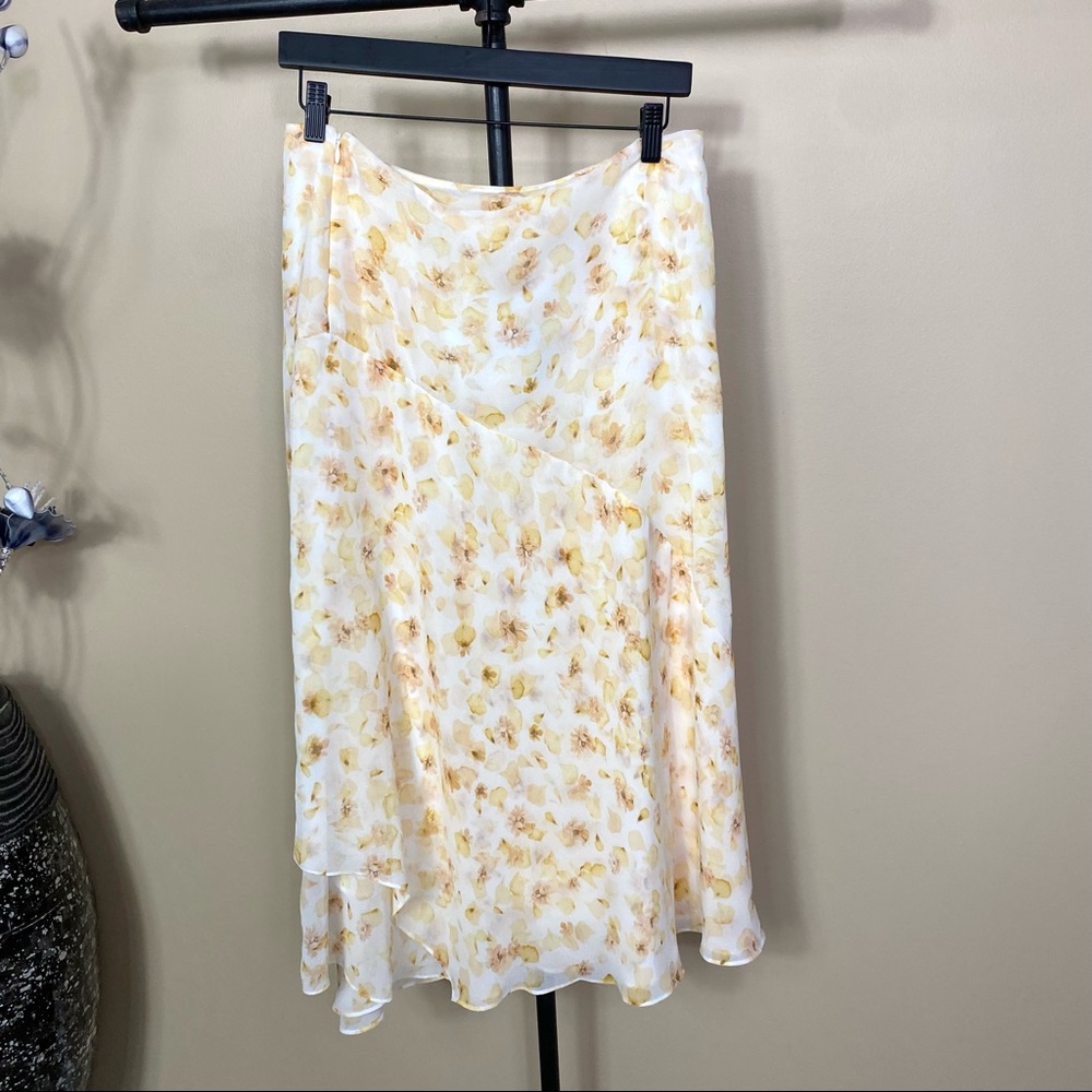 Vince Pressed Peral Panel Skirt - Picture 4 of 5